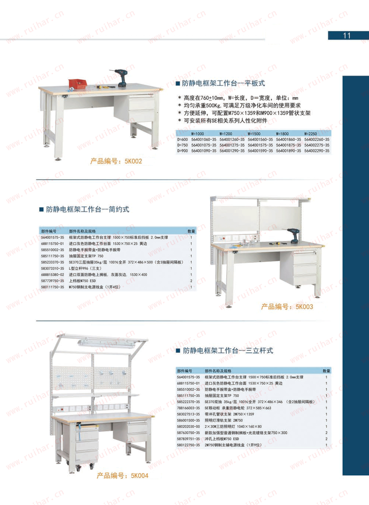 防靜電框架式雙層工作臺，SEG-05-A，SEG-05-B，SEG-05-C，SEG-05-D,森億